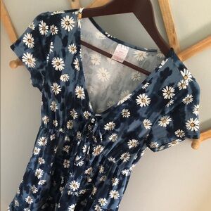 No Boundaries Blue Knit Mini Dress